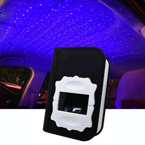 K2 Car Modified Armrest Box Streamer Atmosphere Light, Color: Blue Light