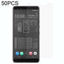 50 PCS 0.26mm 9H 2.5D Tempered Glass Film For HTC Exodus 1