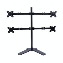 Desktop Lifting Monitor Stand Bracket Four Screen  Desk Base