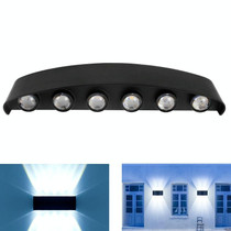 12 LEDs Garden Aluminum Double Head Wall Light(White Light)