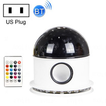 Bluetooth Music Starry Sky LED Projection Lamp, Spec: Remote Control-US Plug