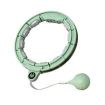 Intelligent Counting Magnetic Therapy Massage Fitness Ring +Silicone Pad, Within 230 Catties(Avocado Green)