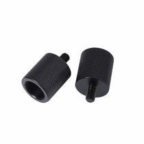 2 PCS Microphone Adapter Screw F1 5/8-27 Female to 1/4 Male Screw