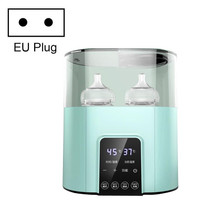 NUBITE N20 2 In 1 Double Bottle Warmer Sterilization Machine, Plug Specifications:, Plug Type:EU Plug(Green)