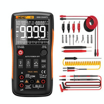 ANENG AN-Q1 Automatic High-Precision Intelligent Digital Multimeter, Specification: Standard with Cable(Orange)