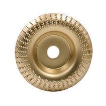 Woodworking Sanding Plastic Stab Discs Hard Round Grinding Wheels For Angle Grinders, Specification: 100mm Golden Curved