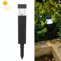 Solar Waterproof Outdoor Landscape Square Column Lawn Light(White Light)