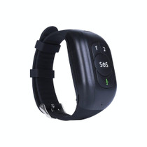 RF-V48 4G Waterproof Anti-lost GPS Positioning Smart Watch, Band B for North America, South America, Australia (Black)