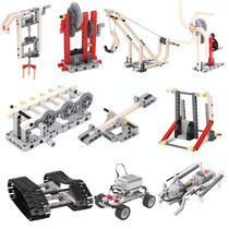 KJTZ01 Youth Robot Electric Small Particle Building Blocks Set(As Show)