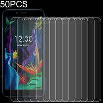 50 PCS 0.26mm 9H 2.5D Tempered Glass Film For LG K20 2019
