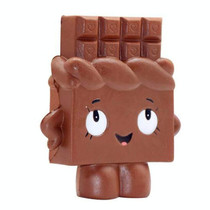 2 PCS TTPU1225 Slow Rebound Cartoon Cute Chocolate Decompression Toy(Brown)