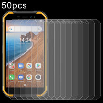 For Ulefone Armor X6 / Armor X6 Pro 50 PCS 0.26mm 9H 2.5D Tempered Glass Film