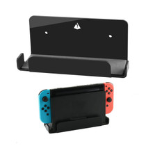 Game Console Wall Storage Bracket Game Console Accessories Storage Rack For Nintendo Switch(Black)
