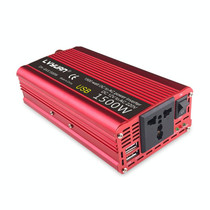 LVYUAN Car Inverter Dual USB Power Converter, Specification: 24V to 220V 1500W