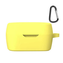 Wireless Earphone Silicone Protective Case with Hook for JBL T280TWS X(Yellow)