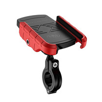 M9 Motorcycle Wireless Charging Mobile Phone Bracket 15W Fast Charging Mobile Phone Navigation Bracket(Red)