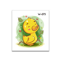 50 PCS Children Cartoon Animal Flower Arm Sticker Water Transfer Tattoo Sticker(W-073)