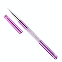 2 PCS Nail Art Drawing Pen Purple Drill Rod Color Painting Flower Stripe Nail Brush With Pen Cover, Specification: 5mm 