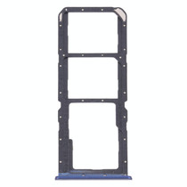 For OPPO Realme C17 RMX2101  SIM Card Tray + SIM Card Tray + Micro SD Card Tray (Blue)