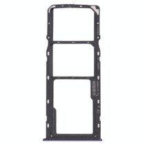 For OPPO Realme 5  SIM Card Tray + SIM Card Tray + Micro SD Card Tray (Purple)