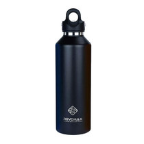 REVOMAX Stainless Steel Vacuum Flask Outdoor Car Vacuum Flask, Capacity 950ml (Star Black)