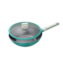 Maifan Stone Non-Stick Cookware Stainless Steel Food Supplement Pot, Specification: Wok 28cm