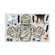 Halloween Decoration Static Wall Stickers(BQ048 Mummy)