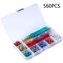 560 PCS 14 Lengths Jumper Wire U Shape Solderless Breadboard Jumper Wire Kit