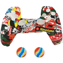 2 PCS PS5 Gamepad Silicone Protective Cover(8+ Hats)