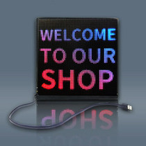 YSP-001 LED Backpack Screen Bluetooth Version Smart Full Colorful Display LED Advertising Screen