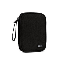 Baona BN-C003 Mobile Hard Disk Protection Cover Portable Storage Hard Disk Bag, Specification: Single-layer (Black)