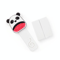 10 PCS TM18009 Cartoon Toilet Lid Lifter Toilet Sticky Toilet Lid Handle(White Panda)