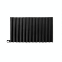 5 PCS TM19003 Multifunctional Heat Insulation Table Pad Kitchen Drain Mat(Black)