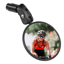 1 Pair WEST BIKING YP0720032 Bicycle Rear View Mirror Foldable Cycling Mirror(Black)