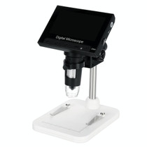 DM4 4.3 Inch LCD Digital Microscope Endoscope with Recording and Stand, HD, 720P, 1000X Zoom