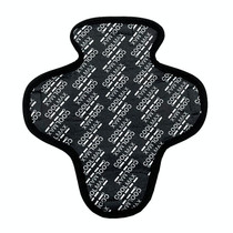 MTTD1028 Riding Breathable Quick-Drying Absorb Sweat Sponge Pad Removable Motorcycle Helmet Pad, Size: One Size(Black)