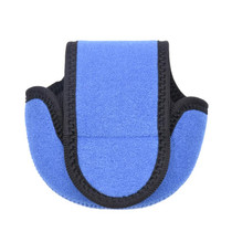 2 PCS Water Drop-Shaped Fishing Wheel Protective Case Neoprene Fish Wheel Bag(Blue)