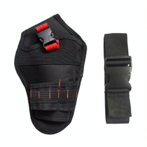 900D Oxford Cloth Kit Waist Bag Electrician Storage Bag, Specification: Black Red Line + Belt