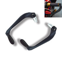 2 PCS Motorcycle Modification Accessories Striped Horn Shape Gear Brake Clutch Handbrake(Black)