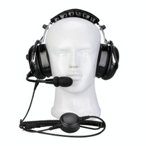 RETEVIS EH070K 2 Pin Adjustable Volume Binaural Noise Reduction Headphone Microphone