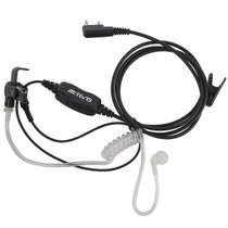 RETEVIS R-112 PTT / VOX Covert Acoustic Tube Earphone Microphone for H-777/RT-5R/RT1/RT2/RT5