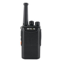 RETEVIS RT67 0.5W PMR446 16CHS Two Way Radio Mini Handheld Walkie Talkie, EU Plug(Black)