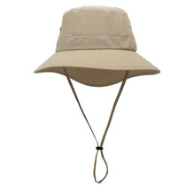 outfly Outdoor Breathable Fisherman Cap Lengthening Fish Tail Hiking Sunshade Cap(Light Khaki)