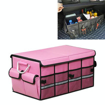 Car Trunk Foldable Storage Box, Capacity: 66L (Pink)