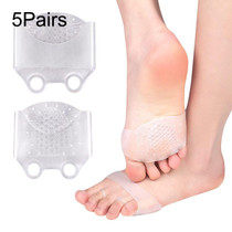 5 Pairs 084 Breathable Shockproof Wear-resistant Honeycomb Forefoot Pad