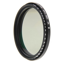 55mm ND Fader Neutral Density Adjustable Variable Filter, ND2 to ND400 Filter