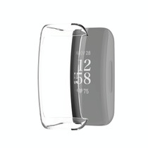 For Fitbit Inspire 2 Full Coverage TPU Protective Case Cover(Transparent)