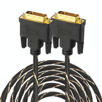 DVI 24 + 1 Pin Male to DVI 24 + 1 Pin Male Grid Adapter Cable(15m)