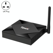 TANIX TX6s 4K Smart TV BOX Android 10 Media Player with Remote Control, Quad Core Allwinner H616, RAM: 4GB, ROM: 64GB, 2.4GHz/5GHz WiFi, Bluetooth, UK Plug