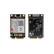 TTGO T-PCIE ESP32-WROVER-B AXP192 Chip WiFi Bluetooth Nano Card SIM Series Module Hardware Composable Development Board, SIM7600E-PCIE